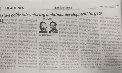 Asia-Pacific Takes Stock of Ambitious Development Targets
